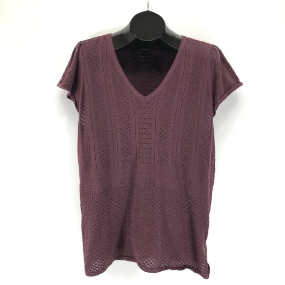 Torrid Everyday Soft Pullover Pointelle Sweater Women's Plus Size 2/2X Sassafras - Picture 1 of 12